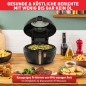 Tefal ActiFry FZ775810 Fritureapparat 1520W Sort Tefal ActiFry FZ775810 Fritureapparat 1520W Sort